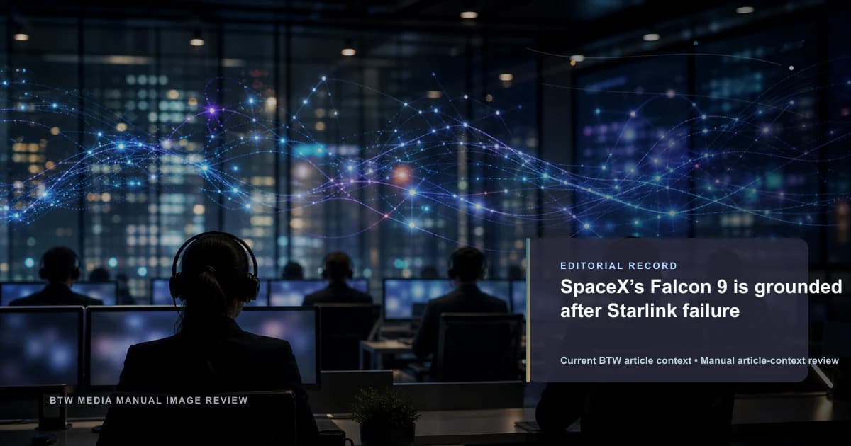 SpaceX の Falcon 9、Starlink の失敗で飛行停止
