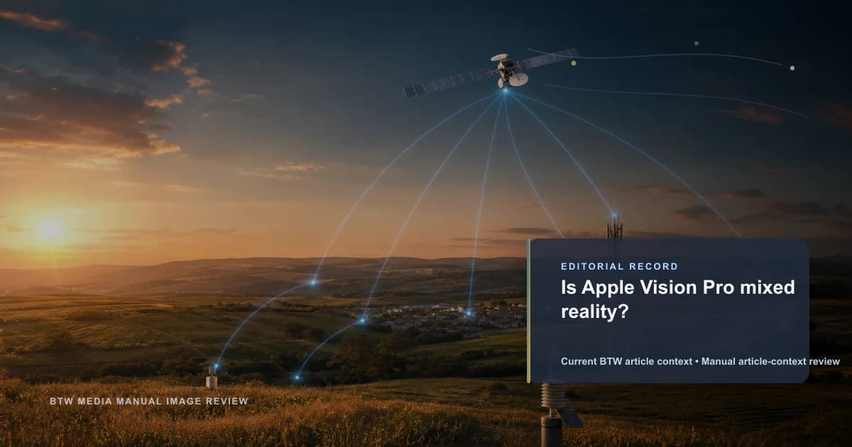 Apple Vision Pro は複合現実ヘッドセットか?
