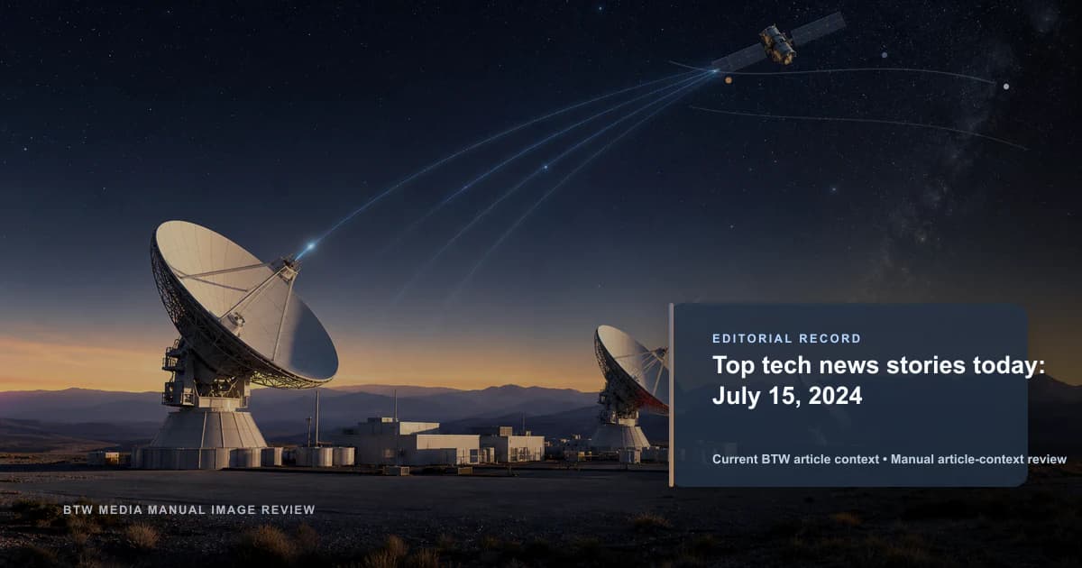 Principales noticias tecnológicas de hoy: 15 de julio de 2024