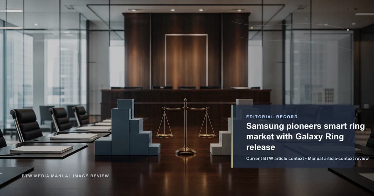 Samsung lidera el mercado de los anillos inteligentes con el lanzamiento del Galaxy Ring