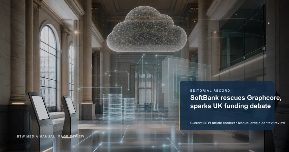 SoftBank rescata a Graphcore y provoca el debate sobre la financiación en el Reino Unido