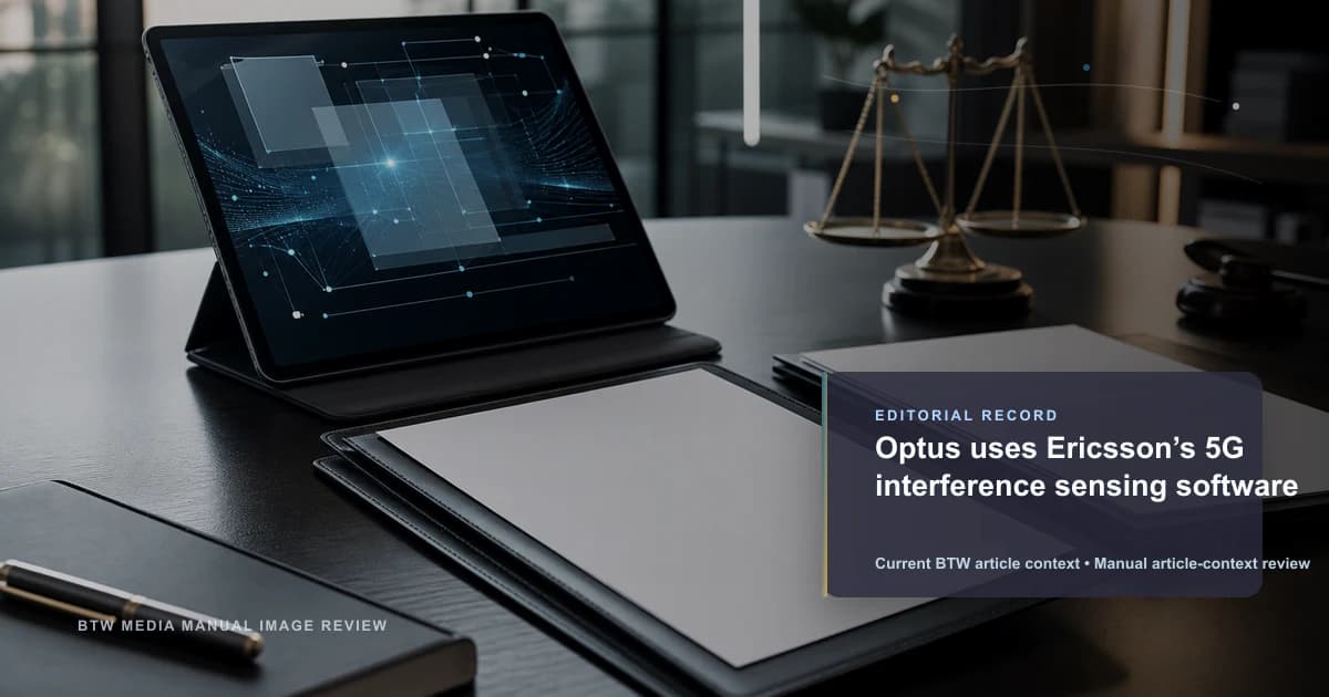 Optus utiliza el software de detección de interferencias 5G de Ericsson