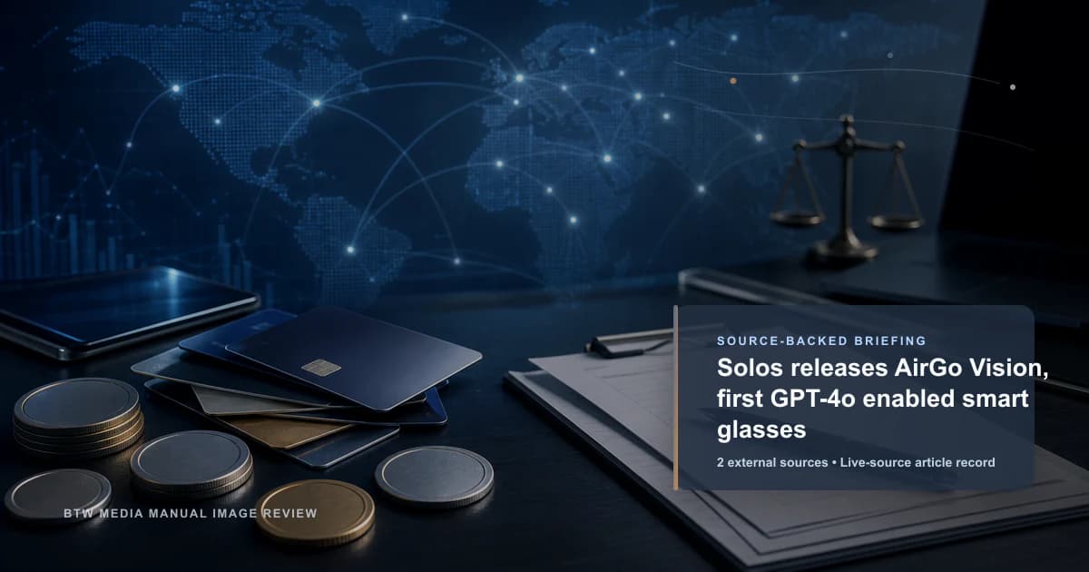 Solos lanza AirGo Vision, las primeras gafas inteligentes con GPT-4o