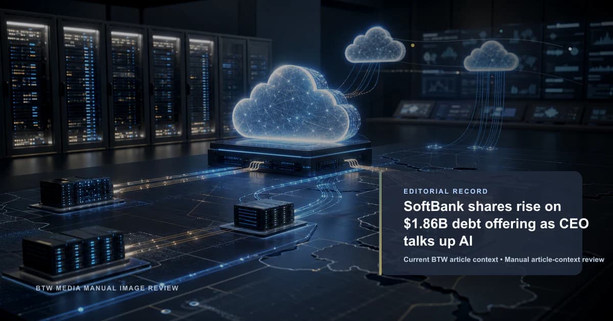 Acciones de SoftBank suben tras oferta de deuda de $1.86B; CEO habla de IA