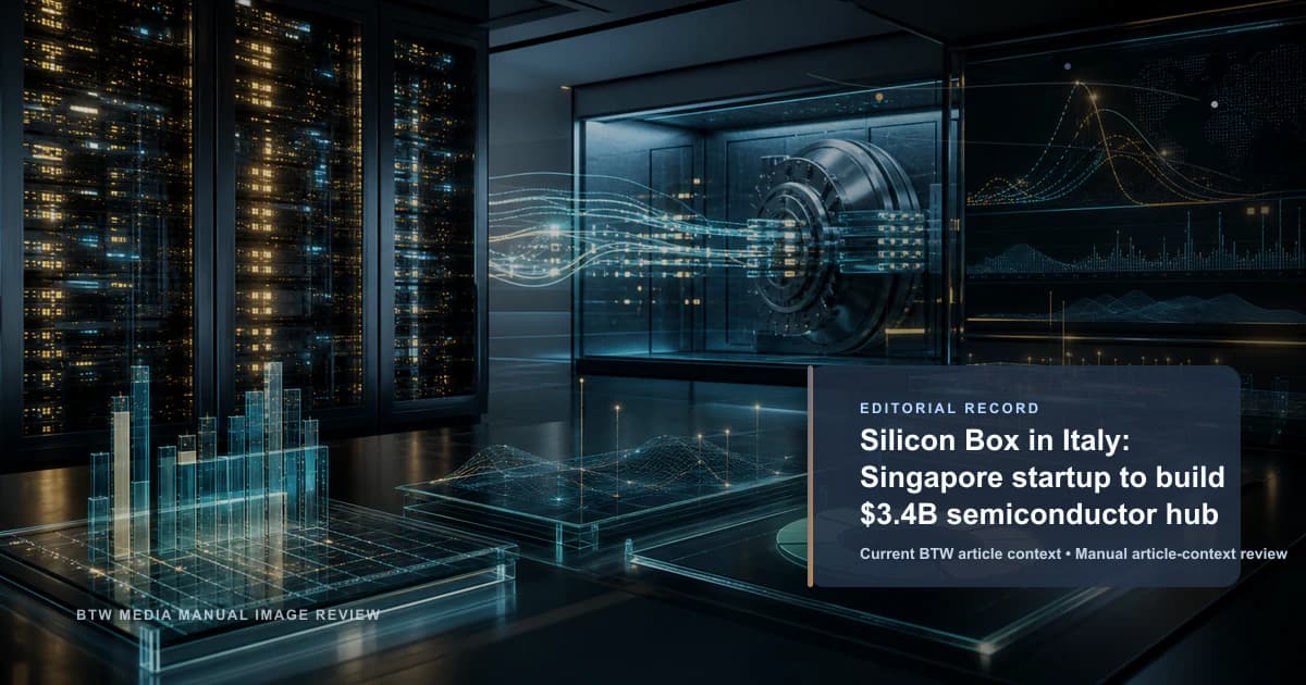 Silicon Box en Italia: startup de Singapur construirá un centro de semiconductores de $3.4B
