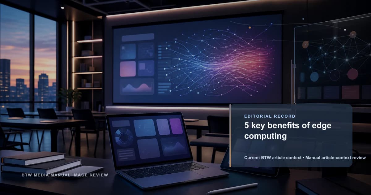 5 beneficios clave de edge computing