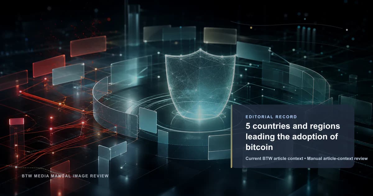 5 países y regiones que lideran la adopción de bitcoin