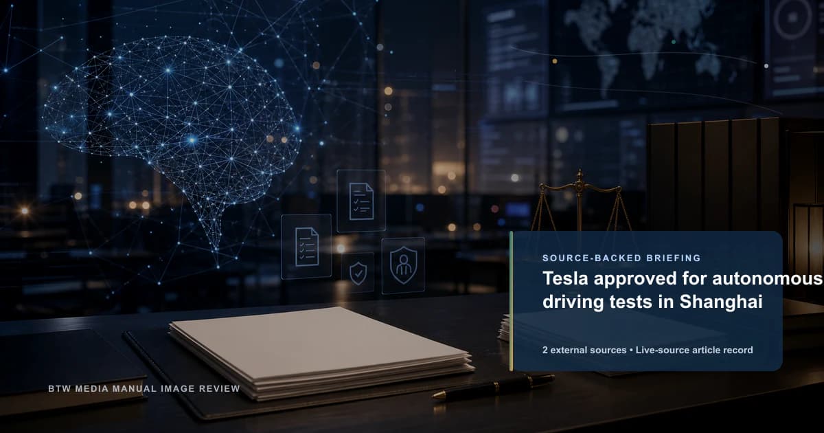 Tesla aprobada para pruebas de conducción autónoma en Shanghái