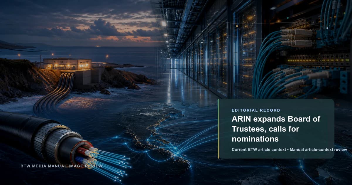 ARIN amplía su Junta de Síndicos y convoca a nominaciones