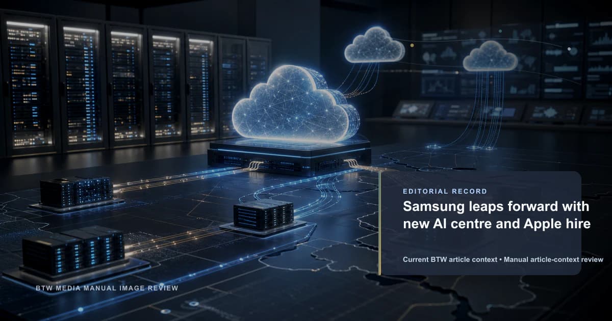 Samsung avanza con nuevo centro de IA y ficha a ex Apple