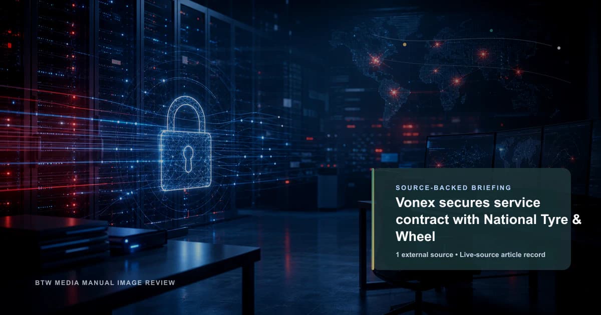 Vonex consigue contrato de servicio con National Tyre & Wheel