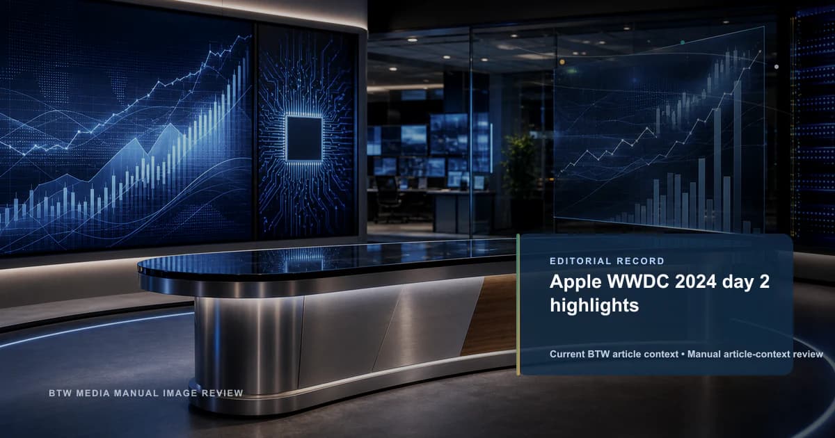 Destacados del día 2 del WWDC 2024 de Apple