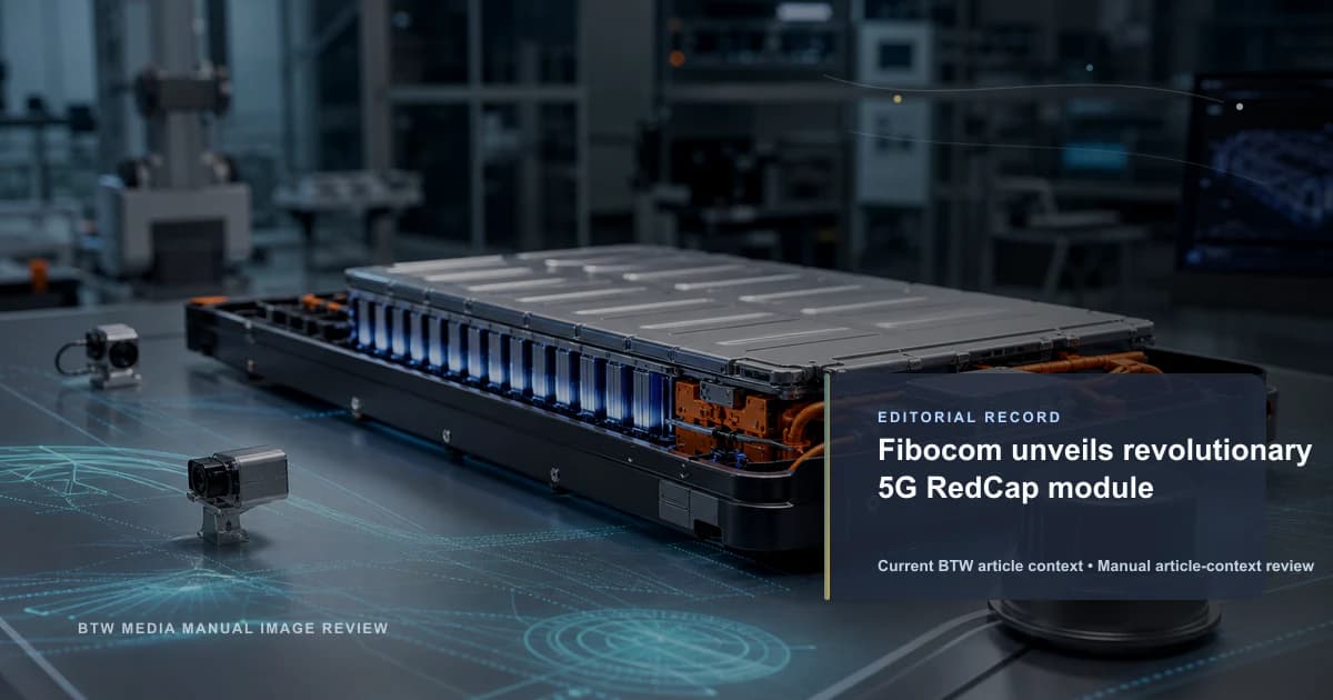 Fibocom presenta el revolucionario módulo 5G RedCap