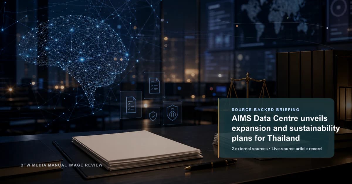 AIMS Data Centre revela planes de expansión y sostenibilidad para Tailandia