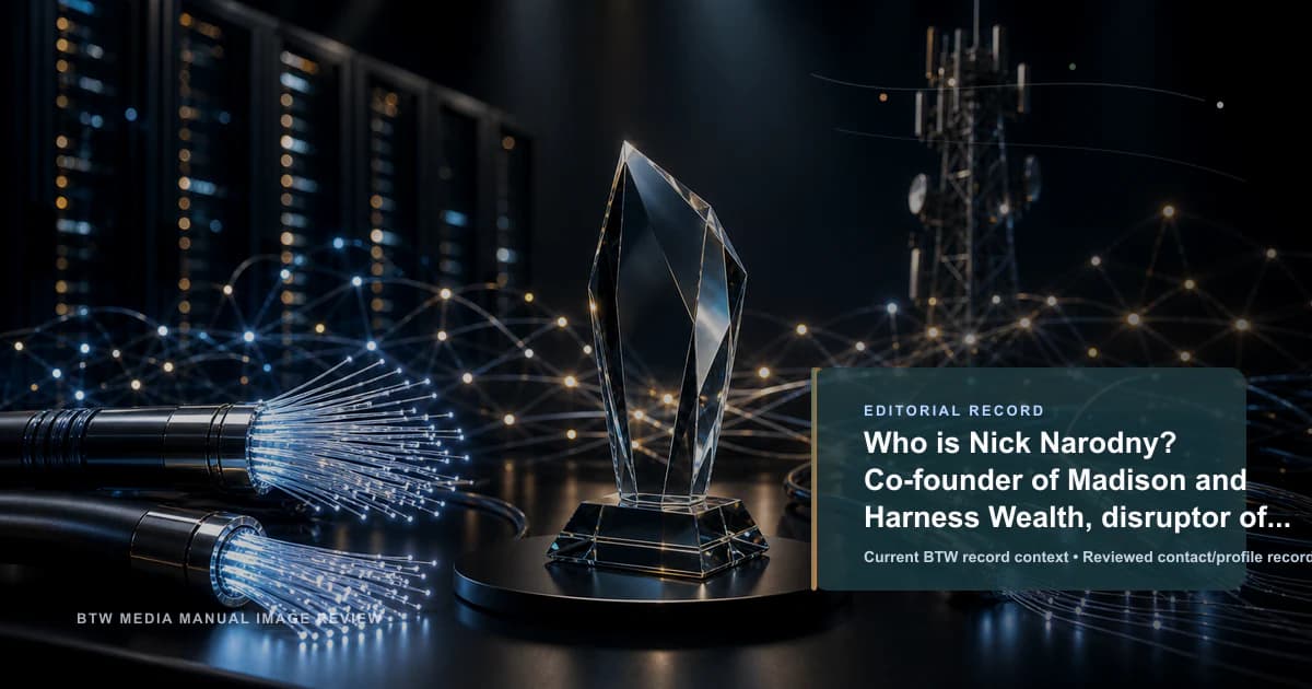¿Quién es Nick Narodny? Cofundador de Madison y Harness Wealth, disruptor de la tecnología inmobiliaria y financiera