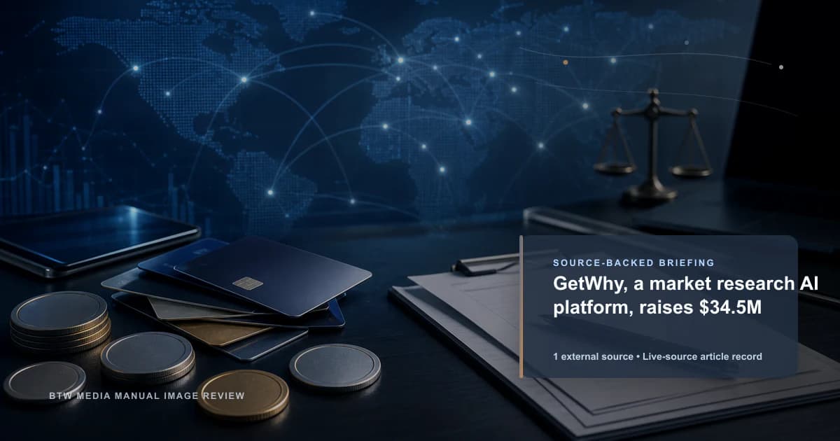 丹麦 AI 公司 GetWhy 市场研究平台获 3450 万美元 A 轮融资
