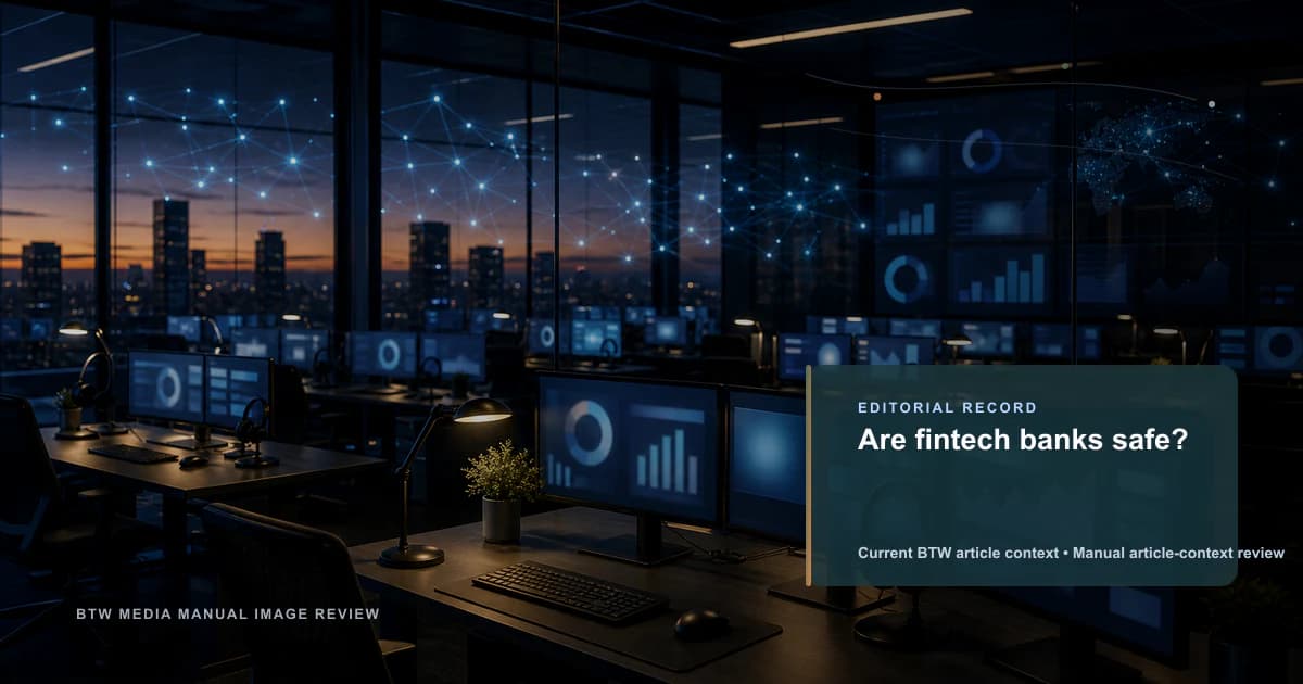 ¿Son seguros los bancos fintech?