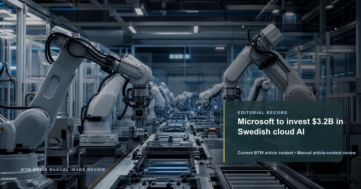 Microsoft invertirá 3.200 millones de dólares en IA en la nube en Suecia