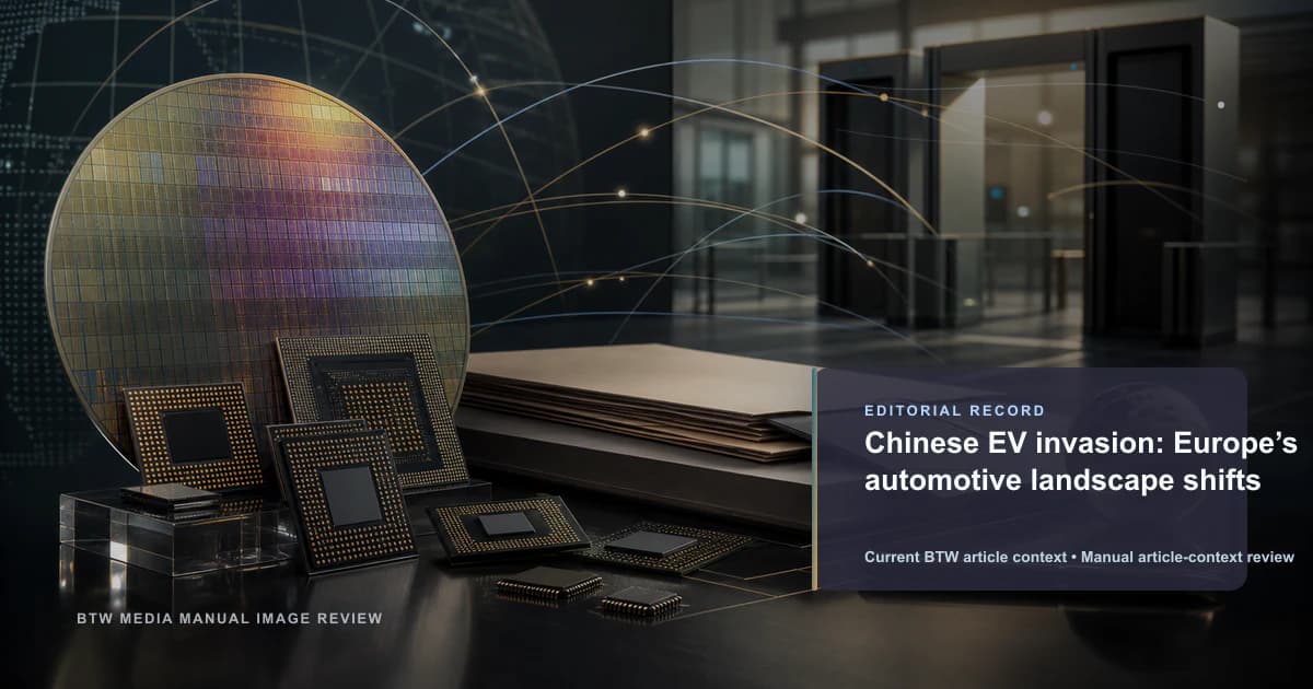 Chinese EV invasion: Europe’s automotive landscape shifts reviewed editorial briefing visual