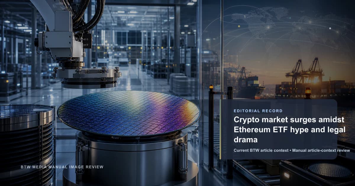 El mercado de criptomonedas se dispara en medio de la expectativa por el ETF de Ethereum y el drama legal
