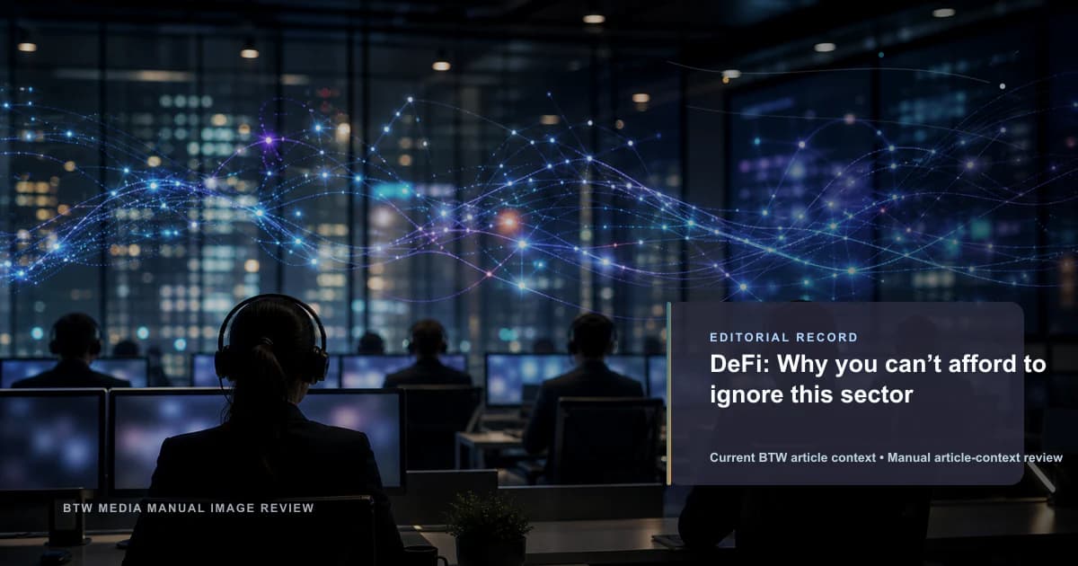 DeFi:为何你不可忽视该领域