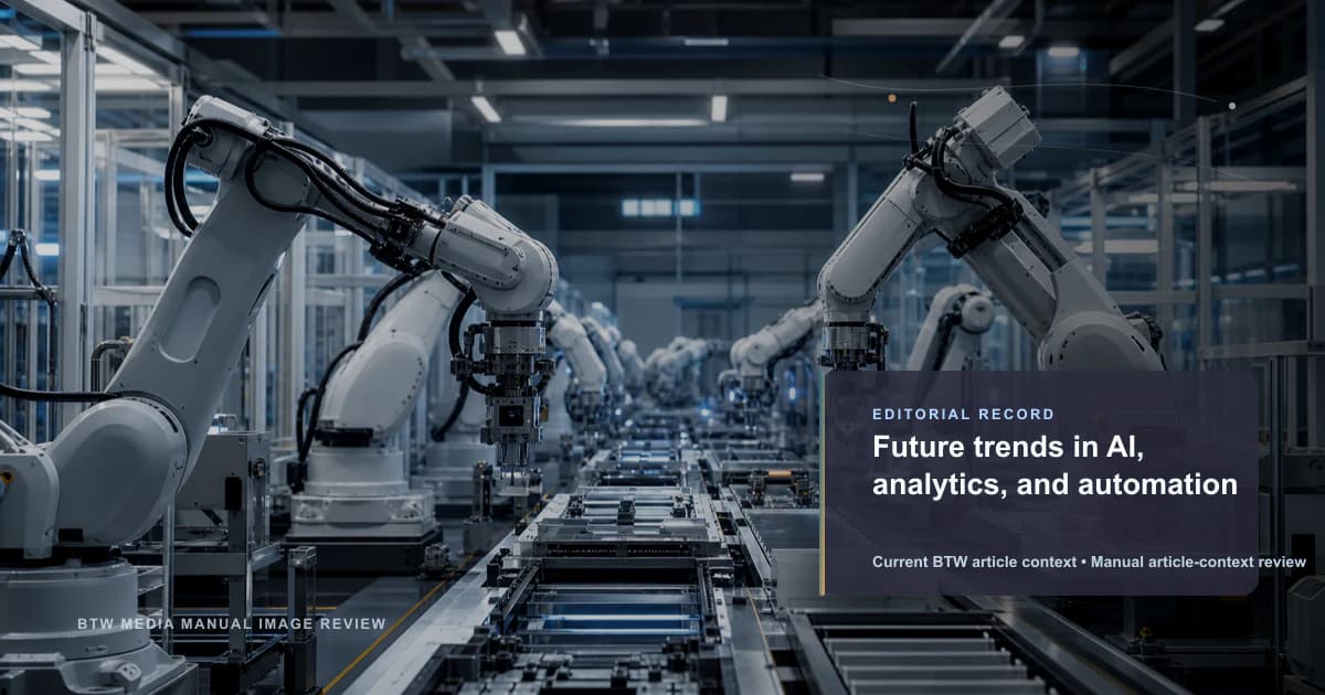 Tendencias futuras en IA, análisis y automatización
