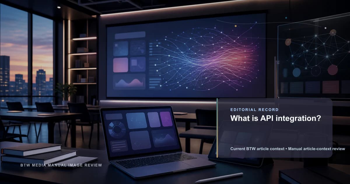 ¿Qué es la integración de API?