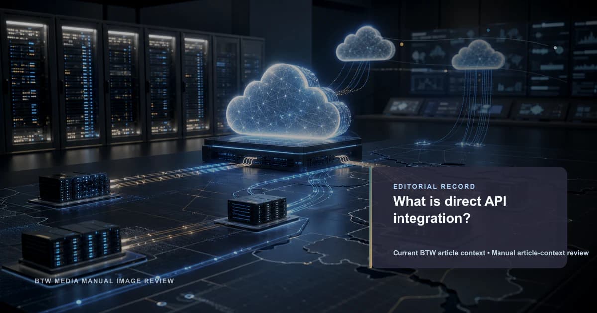 ¿Qué es la integración directa de API?