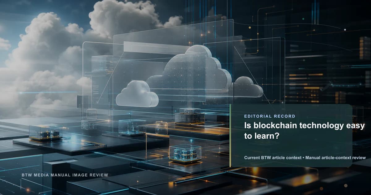 ¿Es fácil aprender la tecnología blockchain?