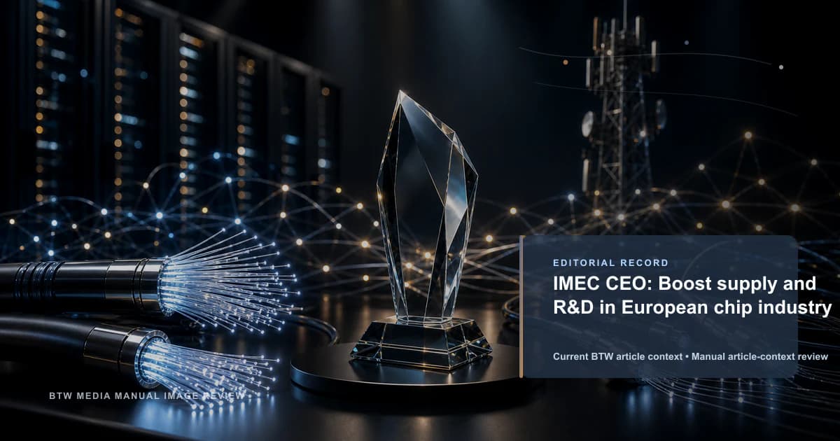 CEO de IMEC: Impulsar la oferta y la I+D en la industria europea de chips