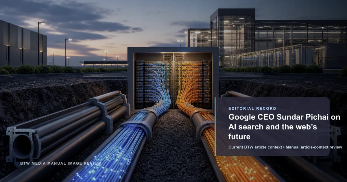 El CEO de Google, Sundar Pichai, sobre la búsqueda con IA y el futuro de la web