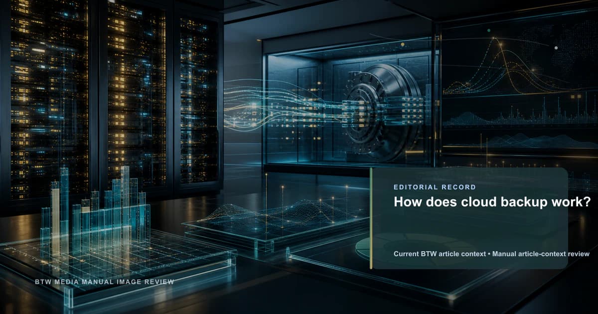 ¿Cómo funciona el backup en la nube?
