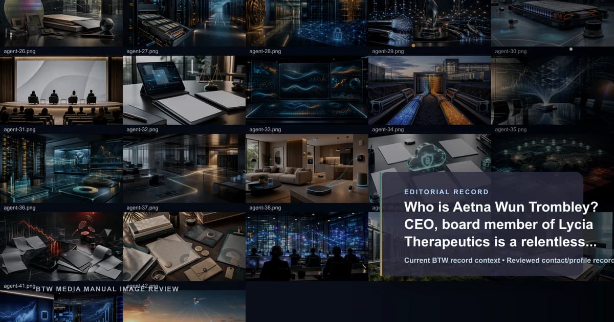 Qui est Aetna Wun Trombley ? La PDG de Lycia Therapeutics est une innovatrice acharnée