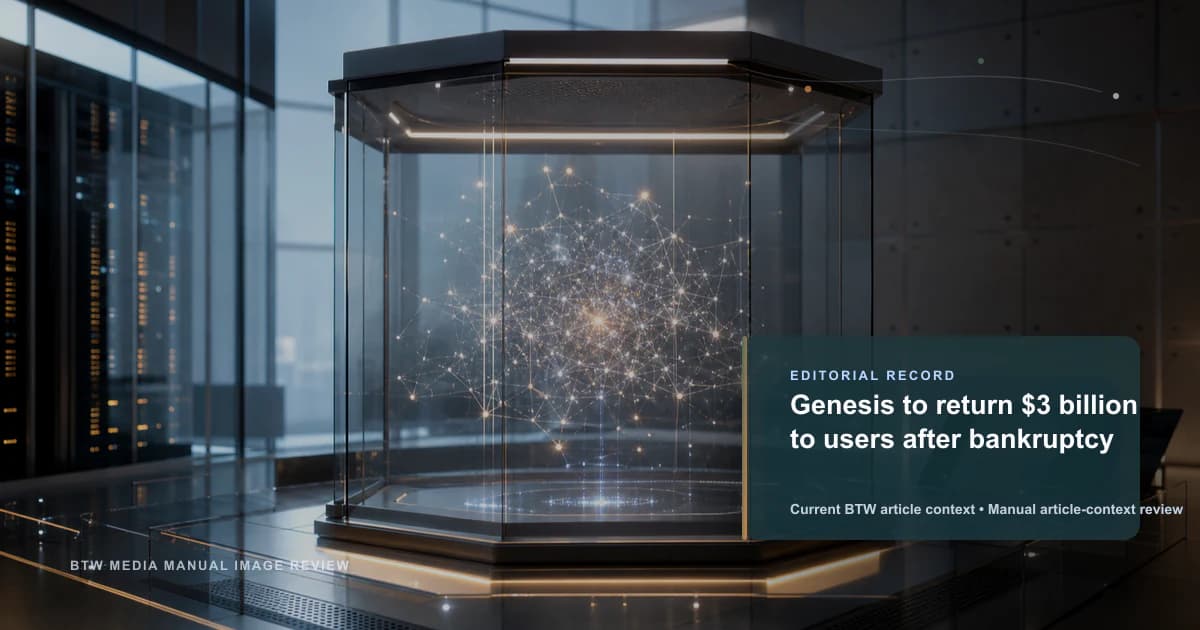 Genesis va restituer 3 milliards $ aux utilisateurs après la faillite