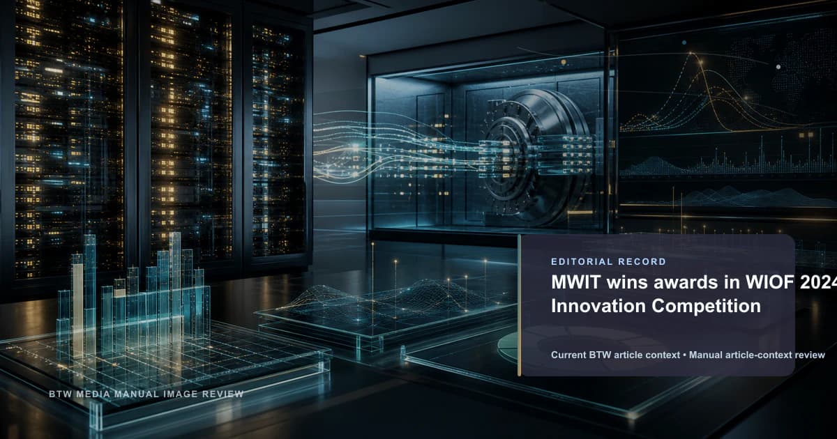 MWIT wins awards in WIOF 2024 Innovation Competition reviewed editorial briefing visual