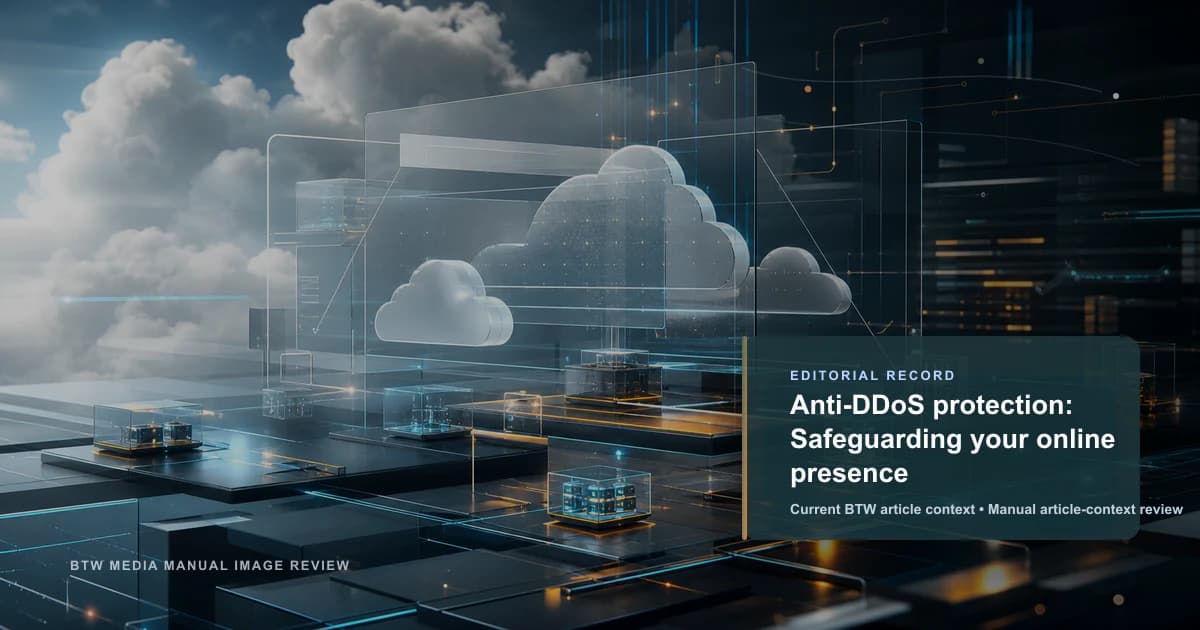 Protection anti-DDoS : Sécuriser votre présence en ligne