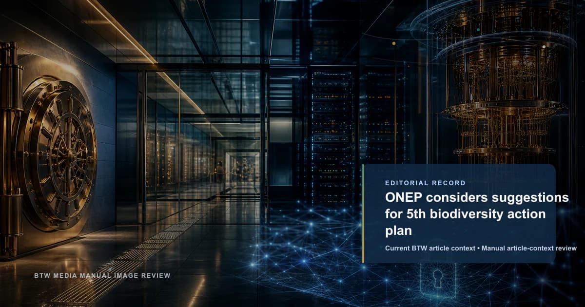 ONEP considers suggestions for 5th biodiversity action plan reviewed editorial briefing visual