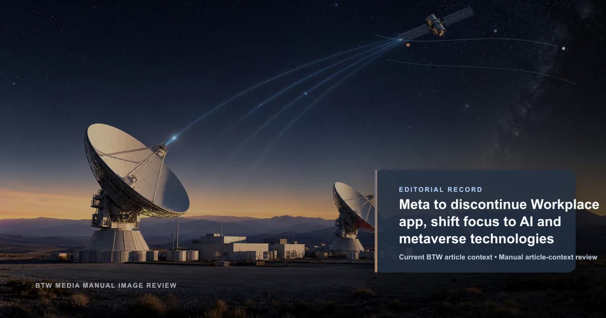 Meta abandonne l'application Workplace pour se concentrer sur l'IA et les technologies du métavers