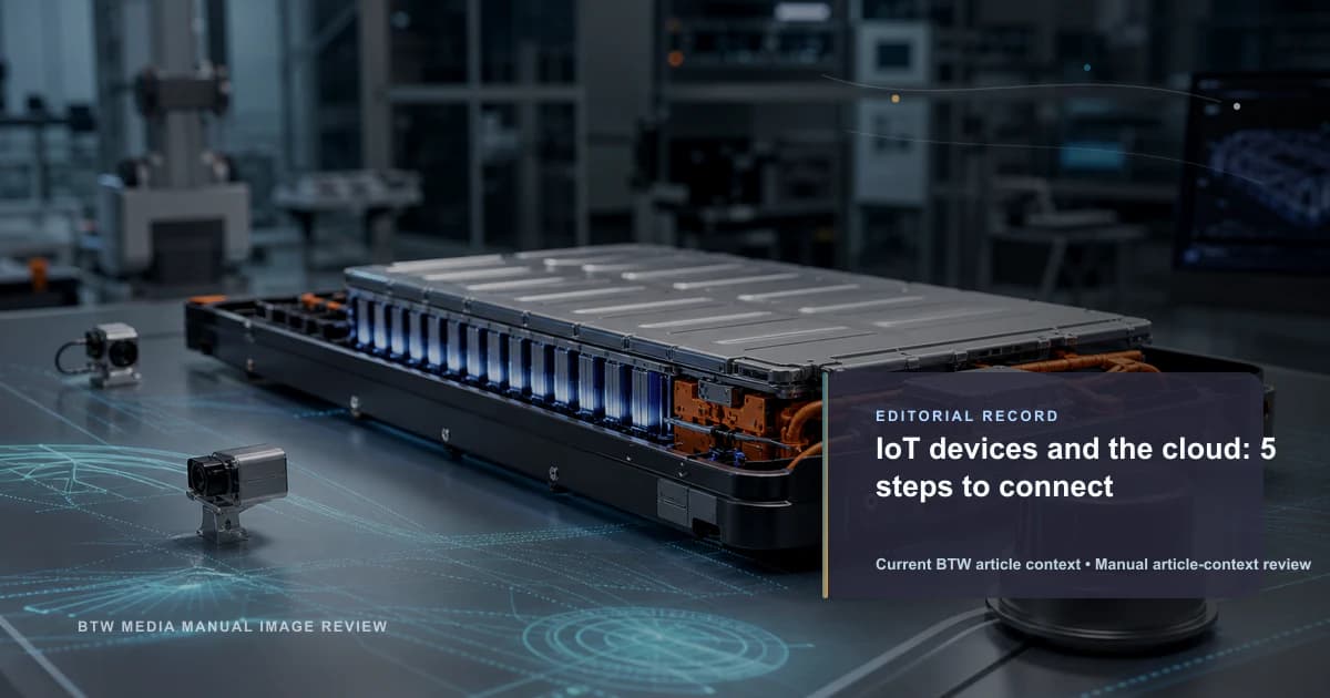 Appareils IoT et le cloud : 5 étapes pour se connecter
