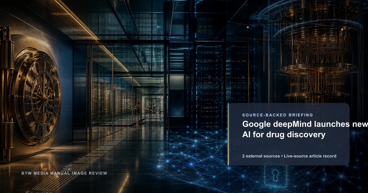 Google DeepMind lance une nouvelle IA pour la découverte de médicaments