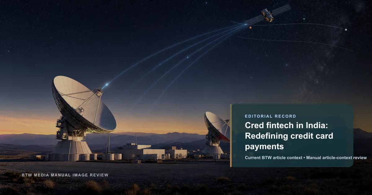 Cred fintech in India: Redefining credit card payments reviewed editorial briefing visual