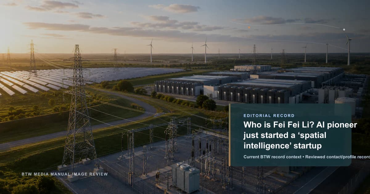 Who is Fei Fei Li? AI pioneer just started a ‘spatial intelligence’ startup reviewed editorial briefing visual