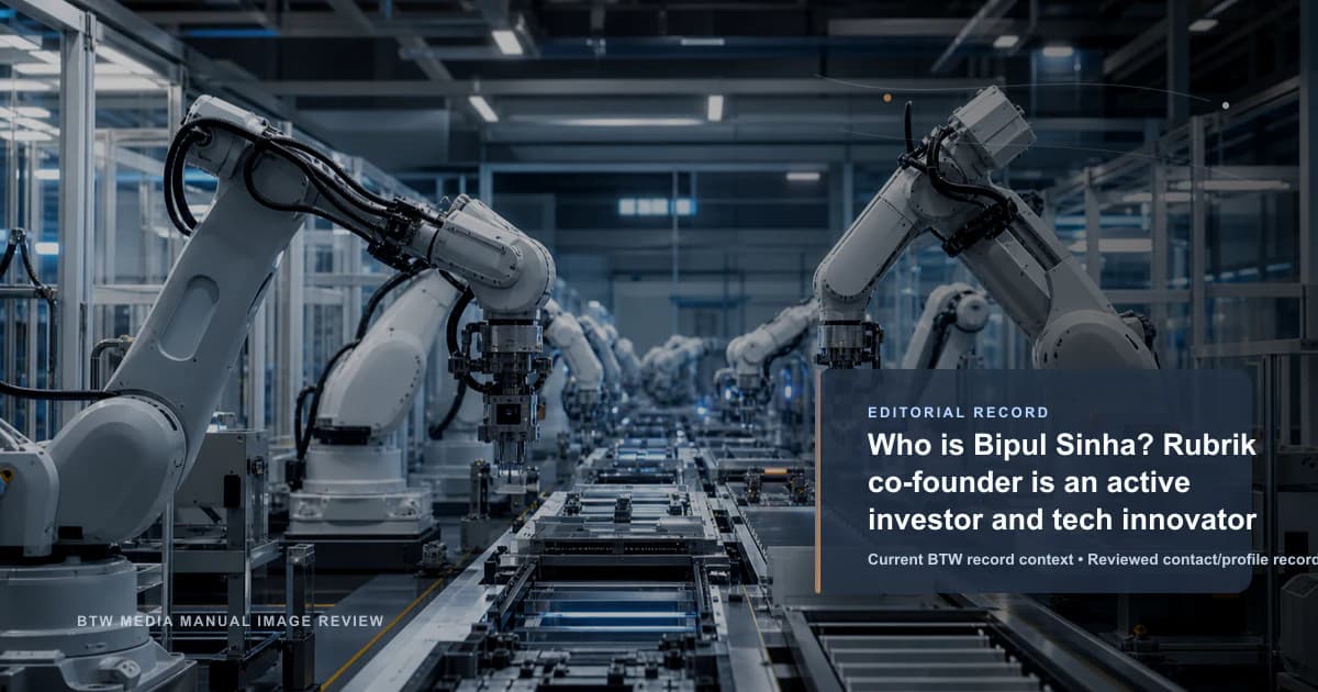 ¿Quién es Bipul Sinha? Cofundador de Rubrik, inversor activo e innovador tecnológico
