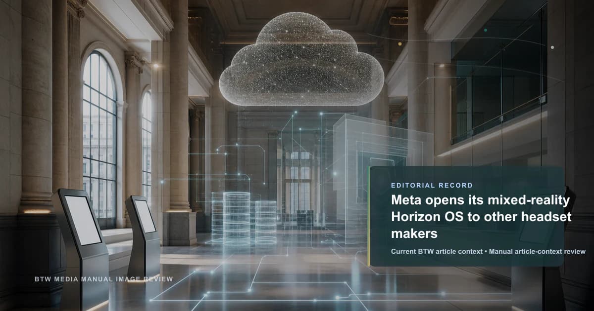 Meta abre su sistema operativo de realidad mixta Horizon OS a otros fabricantes de auriculares