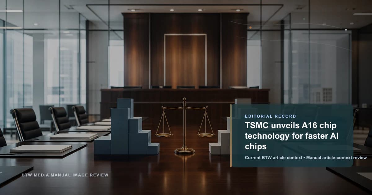 TSMC、より高速な AI チップのための A16 技術を発表