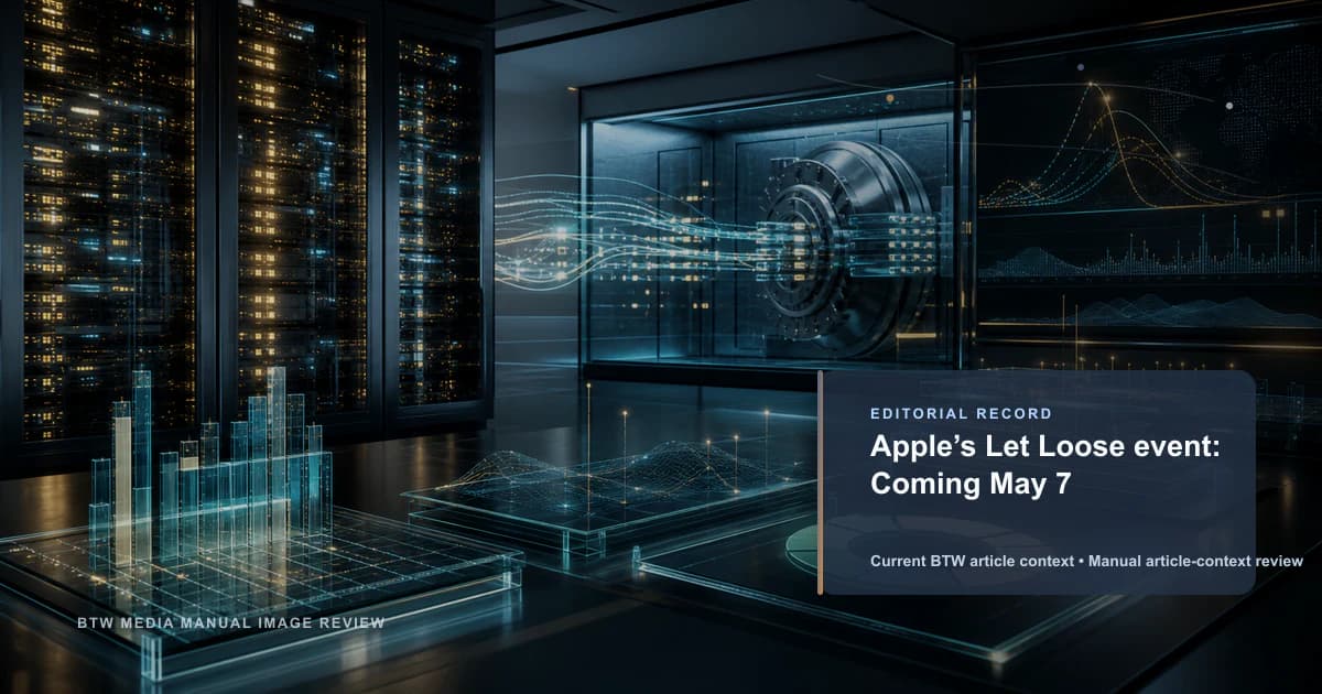 Apple の Let Loose イベント:5 月 7 日