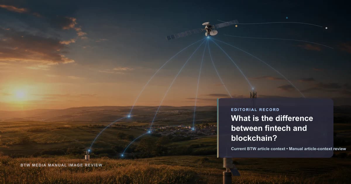 フィンテックとブロックチェーンの違いは?