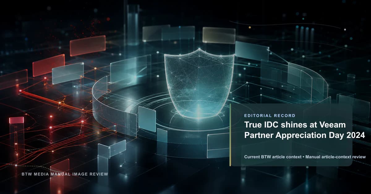 True IDC、Veeam Partner Appreciation Day 2024 で輝きを放つ