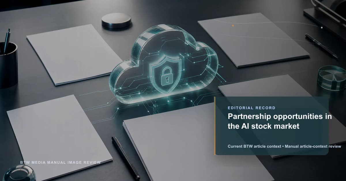 Partnership opportunities in the AI stock market