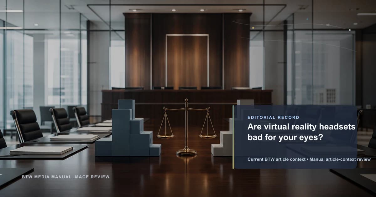 ¿Son perjudiciales los cascos de realidad virtual para la vista?